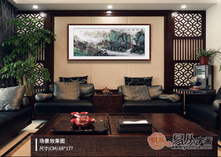 辦公室掛什么字畫好？宋唐精品國畫裝飾旺財好運來！