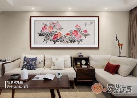 家中客廳掛畫怎么選，沙發(fā)后面墻上掛什么畫合適？