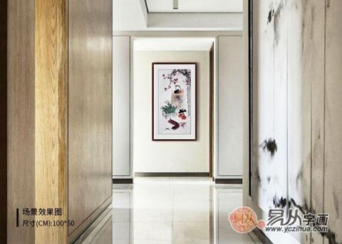 玄關(guān)掛畫裝飾畫，玄關(guān)裝飾的風水原則