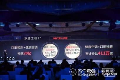 全民煥新節(jié)空調(diào)迎旺銷，蘇寧跑贏大盤8倍的背后