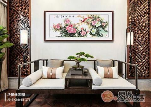室內(nèi)空間裝飾掛什么畫好，經(jīng)典國畫花鳥一幅就夠了！