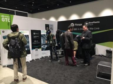 小派科技參展GTC2019，商業(yè)版VR頭顯RE系列首次亮相