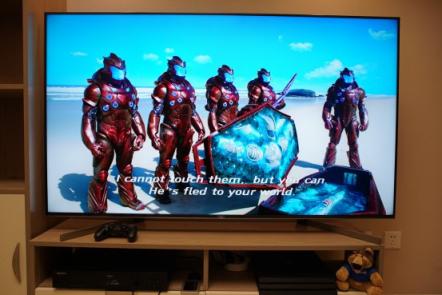 音畫表現(xiàn)沒得說！曬單新入手的65”索尼X9500G電視