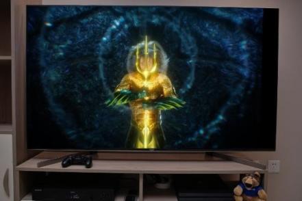 音畫表現(xiàn)沒得說！曬單新入手的65”索尼X9500G電視