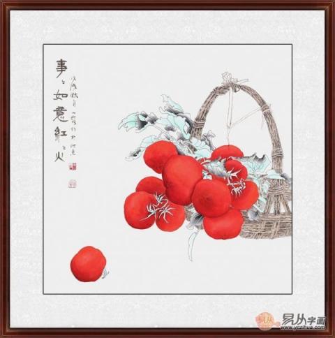 適合掛在餐廳的裝飾畫，這兩款就足夠驚艷