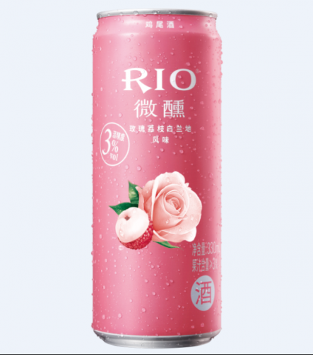蘇寧首發(fā)玫瑰荔枝、百香果風(fēng)味RIO新品