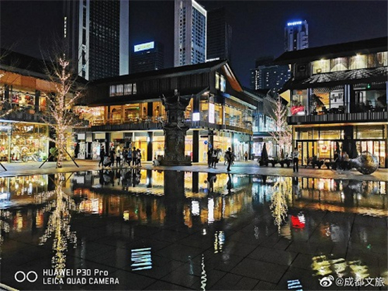 “江船火獨明”，成都之夜，在華為P30鏡頭下美到什么程度？