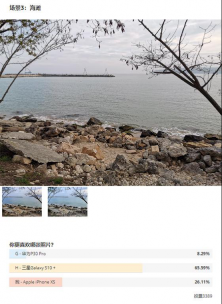 國(guó)外測(cè)評(píng)拍照水平，華為P30 Pro墊底，三星S10+奪魁