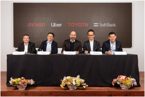 電裝攜手豐田、軟銀向Uber自動(dòng)駕駛部門(mén)注資10億美元