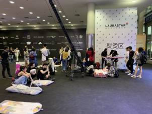 LAURASTAR受邀出席SIUF國際內(nèi)衣超模大賽，熨燙黑科技為衣物清潔煥新