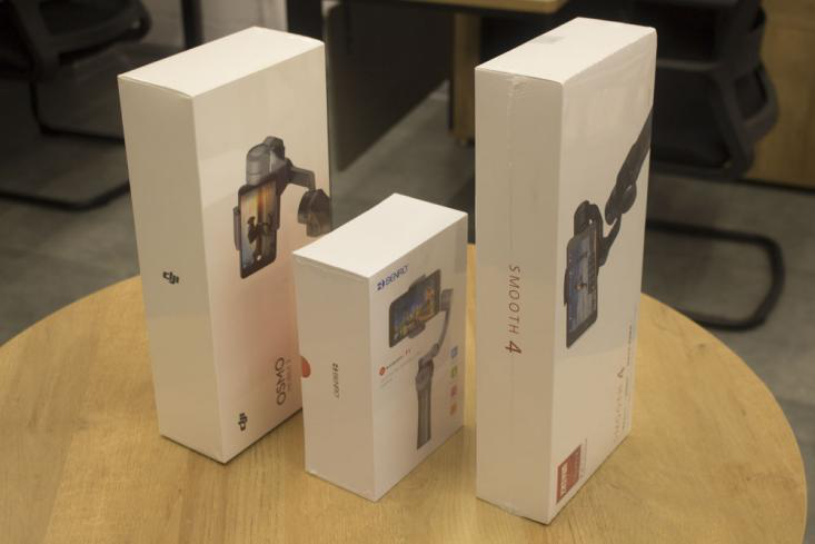 2019年熱門手機穩(wěn)定器大疆osmo mobile 2、百諾P1、智云smooth4專業(yè)測評
