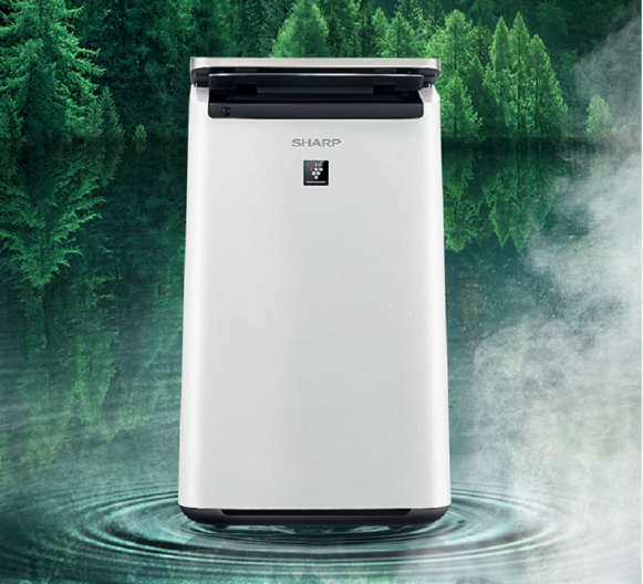 夏普KI-CJ70-W凈化器，50000PCI凈粒子群給你不一樣空氣