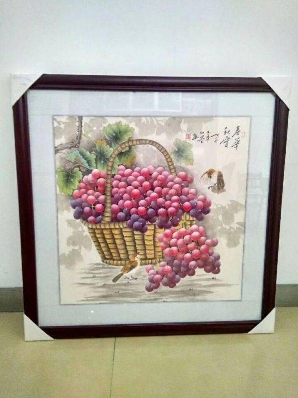 不知道餐廳里掛什么畫好，看看這些小品花鳥畫美不美