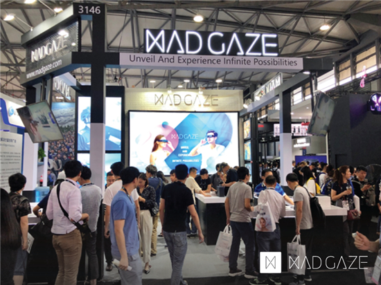 5G元年到來，MAD Gaze成CES Asia展會主角