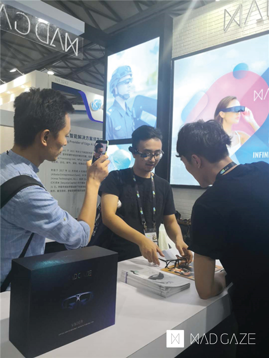 5G元年到來，MAD Gaze成CES Asia展會主角