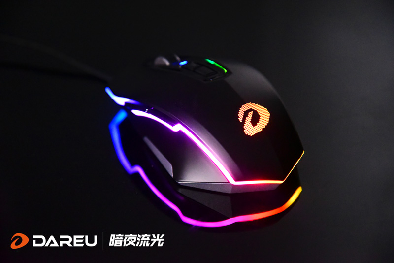 達(dá)爾優(yōu)暗夜流光系列外設(shè)給你不一樣的光效體驗