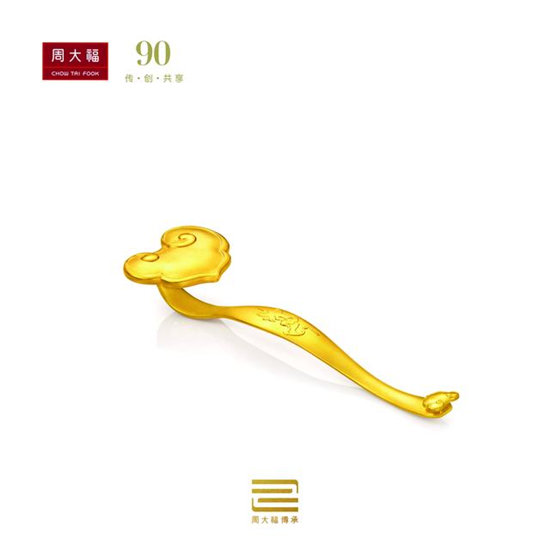 周大福國潮精品傳承系列、天然鉆飾T MARK