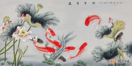 客廳裝修設(shè)計(jì)離不開一幅字畫，國(guó)畫花鳥畫打造溫馨和諧氛圍