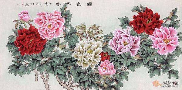 家居背景墻掛畫有啥講究？想要風(fēng)水運(yùn)勢好就掛吉祥花鳥畫