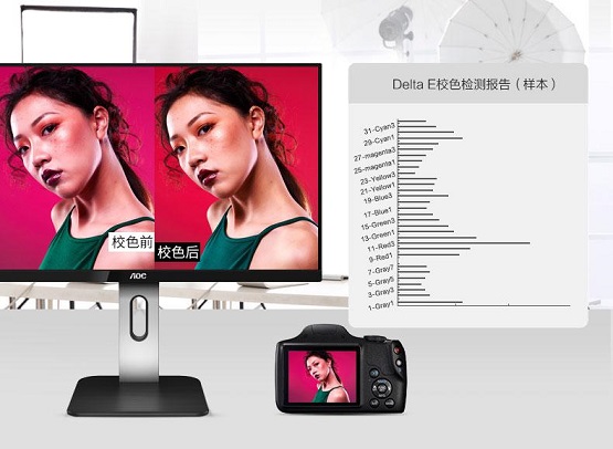 專家色彩！U27P1U顯示器為你打開真彩新視界！