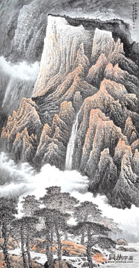 2019年又美又有品位進門玄關(guān)掛畫，朋友們都說好