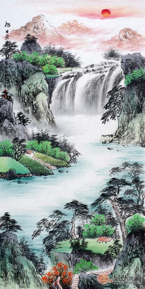 2019年又美又有品位進門玄關(guān)掛畫，朋友們都說好