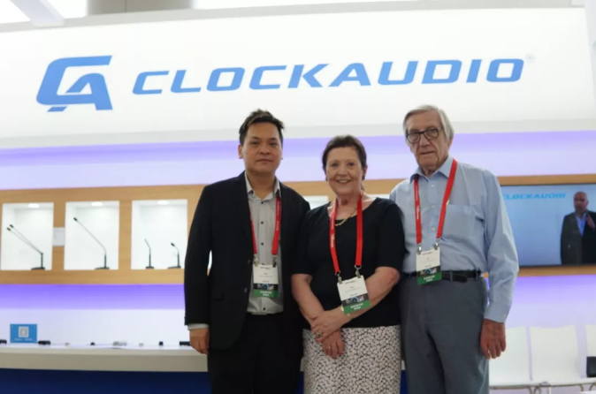 吉拓攜手ClockAudio 亮相北京InfoComm！