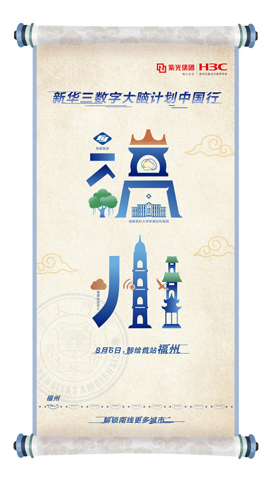 數(shù)字領(lǐng)航 智繪未來(lái)丨2019新華三數(shù)字大腦計(jì)劃中國(guó)行福州啟航