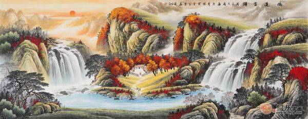 客廳掛裝飾畫(huà)，耐人尋味趣味雅致