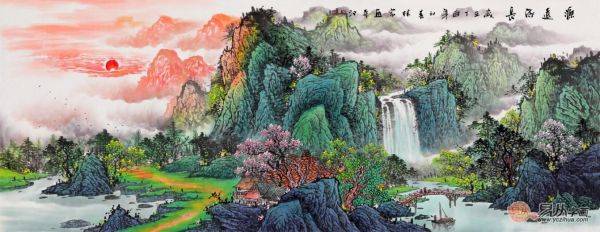 客廳掛裝飾畫(huà)，耐人尋味趣味雅致