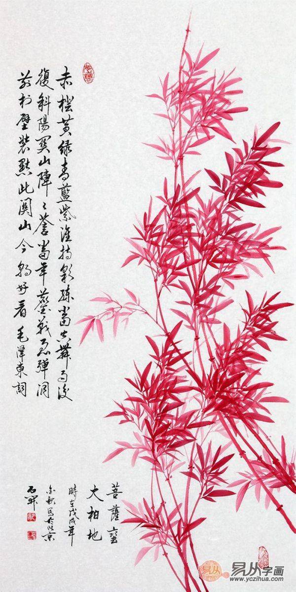 適合玄關(guān)的裝飾畫，這5款吉祥花鳥畫，顏值風(fēng)水兩相宜