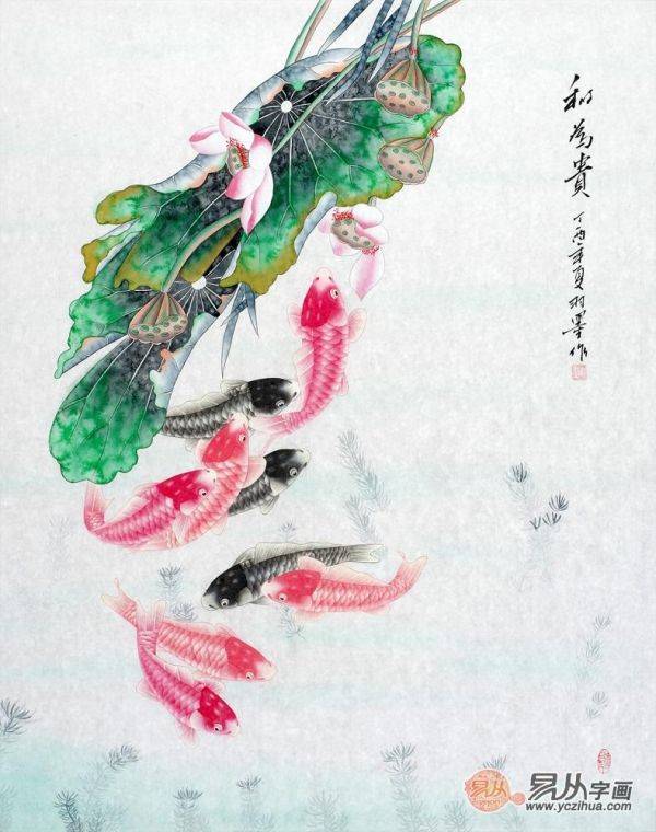 適合玄關(guān)的裝飾畫，這5款吉祥花鳥畫，顏值風(fēng)水兩相宜