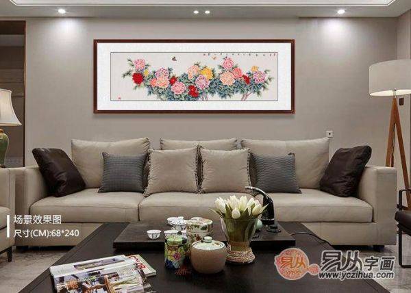 客廳掛什么字畫最合適？好寓意花鳥畫，家中必備