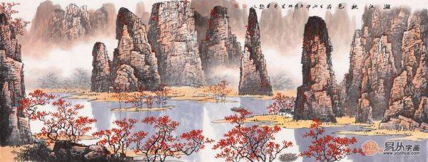 超人氣客廳沙發(fā)背墻裝飾畫，掛出品位塑造格局