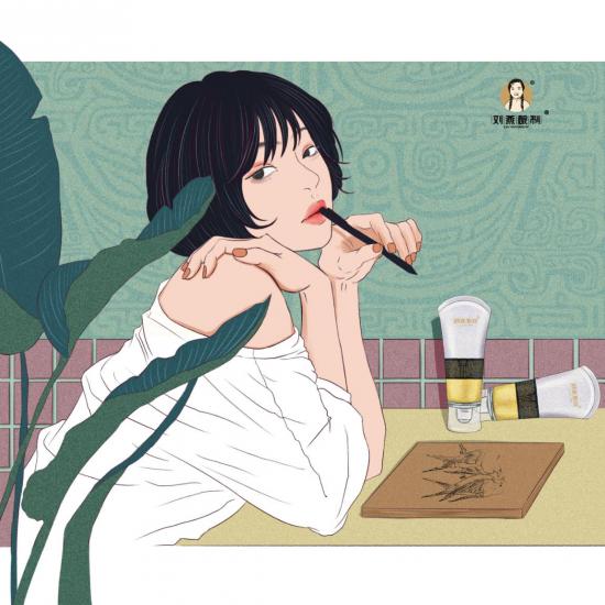 劉燕釀制豐韻霜與燕窩酒釀蛋外抹內(nèi)服， 讓你比同齡人更迷人