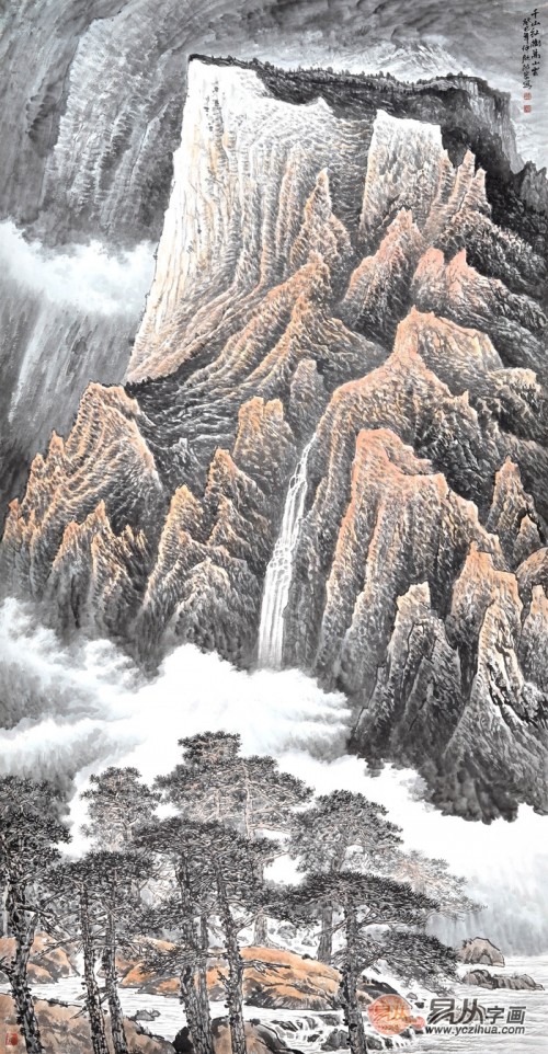 走廊盡頭掛什么畫好，巧用名家山水畫塑造家居好品位