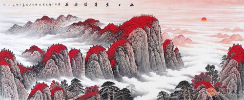 精美客廳沙發(fā)背景墻掛畫(huà)，家里都美呆了
