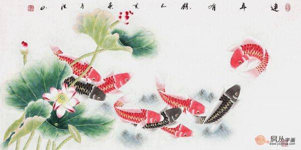 客廳墻面掛什么字畫好，這些花鳥國畫是很經(jīng)典的選擇