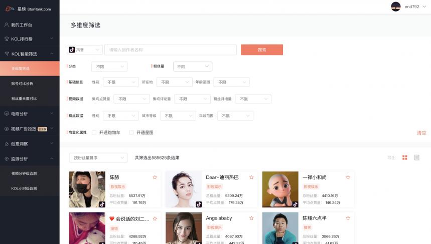 星榜數(shù)據(jù)：如何在短視頻平臺快速匹配達人完成一次營銷閉環(huán)？