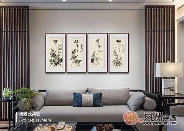 家庭客廳掛什么花鳥畫作品好，家裝達(dá)人為你推薦這四種題材