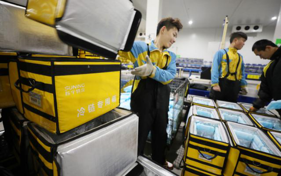 陽澄湖大閘蟹開湖，蘇寧快消“鮮”入為主拿下第一簍蟹