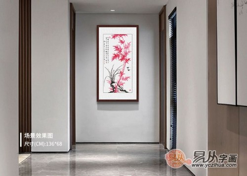 開門玄關(guān)處掛什么畫最吉祥，這三款吉祥花鳥畫拔得頭手