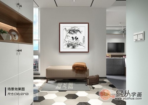 玄關(guān)適合掛什么畫？玄關(guān)掛畫要注意這些 選這幅畫就對了