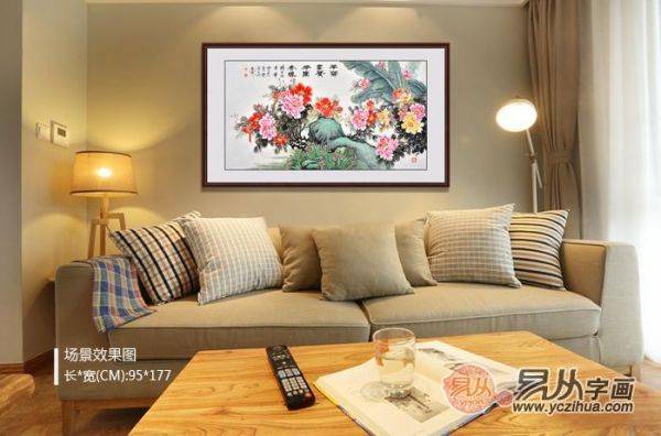 客廳沙發(fā)墻裝飾畫(huà)掛什么好，畫(huà)美寓意更美的花鳥(niǎo)畫(huà)分享
