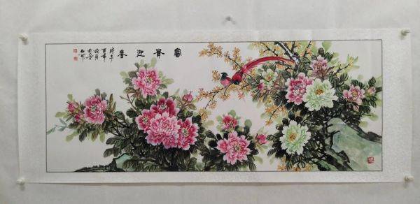 客廳沙發(fā)墻裝飾畫(huà)掛什么好，畫(huà)美寓意更美的花鳥(niǎo)畫(huà)分享