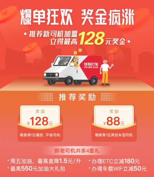 幸福是奮斗出來的！快狗打車向奮斗在一線的司機(jī)致敬