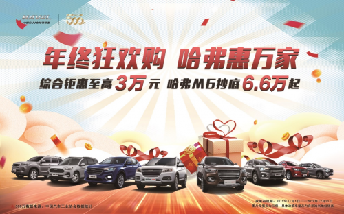 年終購(gòu)車狂歡等你來 新哈弗H6 Coupe智聯(lián)版至高鉅惠1.75萬，買買買！
