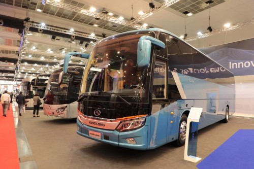 2019比利時(shí)車(chē)展｜金龍客車(chē)“智能+”明星陣容閃亮世界舞臺(tái)