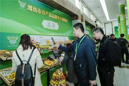 濰坊市農(nóng)產(chǎn)品品牌推介展銷會(huì)亮點(diǎn)紛呈，濰坊農(nóng)品走向全國(guó)市場(chǎng)