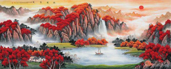經(jīng)典沙發(fā)背景墻裝飾畫，四種風格點亮家居之美